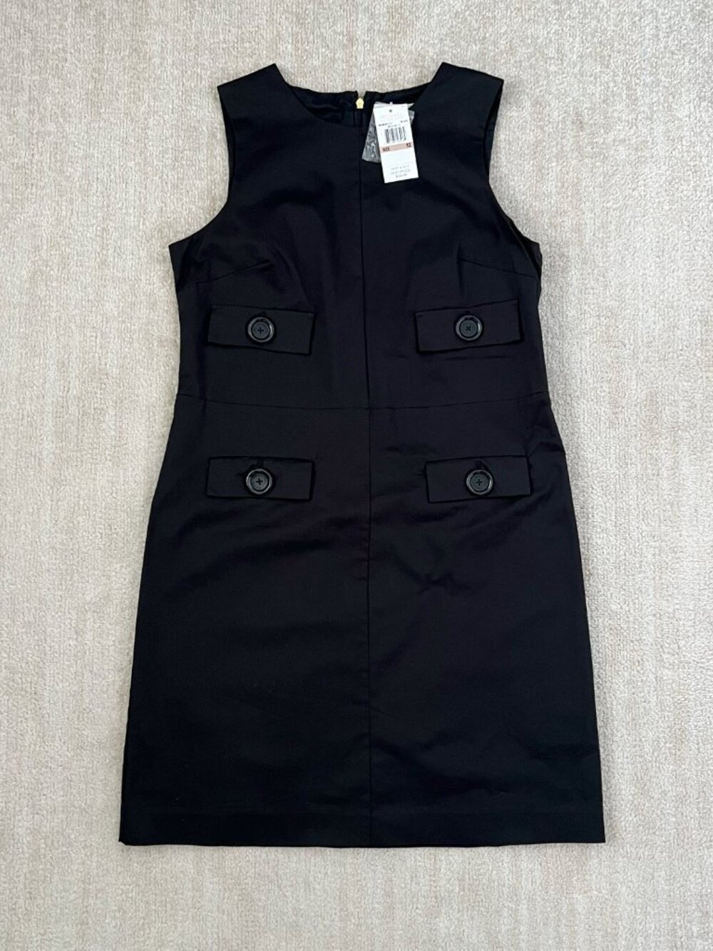 NWT MICHAEL Michael Kors Cotton Utility Sleeveless Boho Resort Dress 12